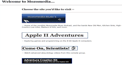 Desktop Screenshot of mozomedia.com